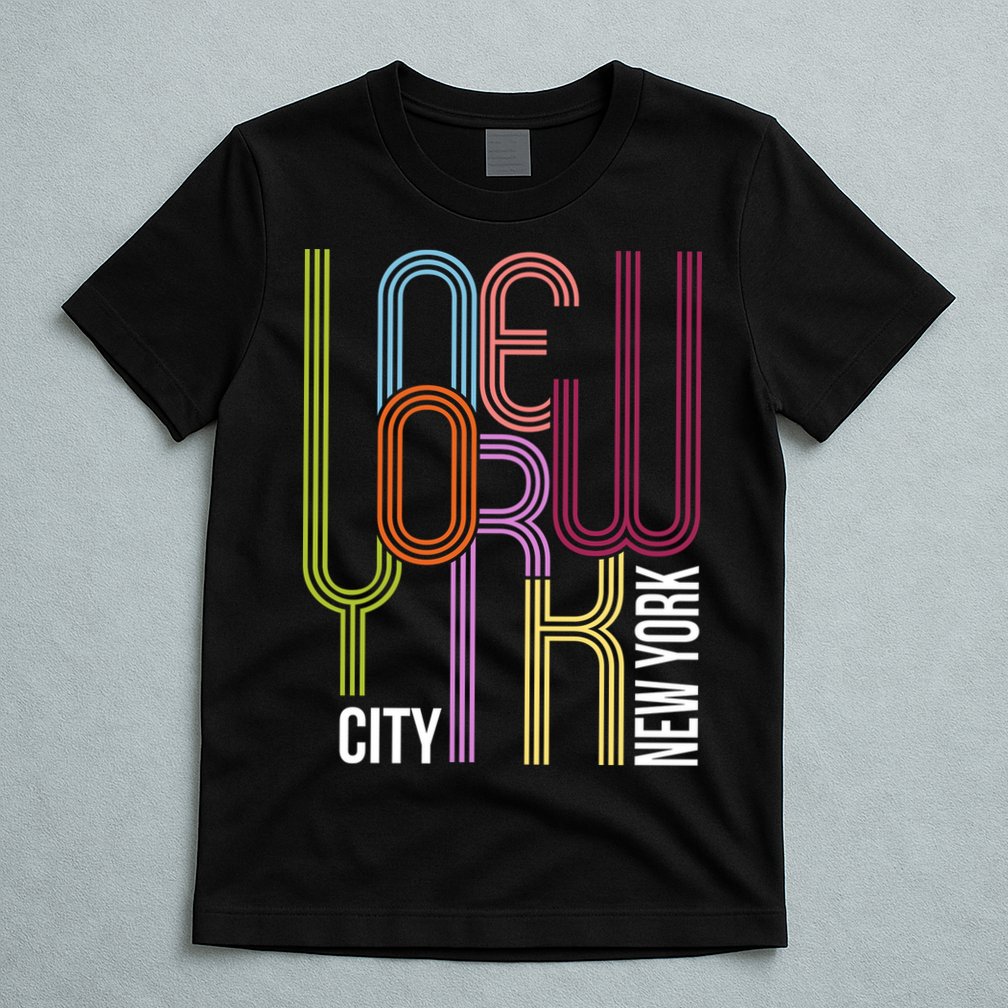 New York City Retro 80s Style T-Shirt
