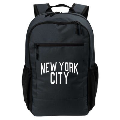 New York City Simple Logo Daily Commute Backpack