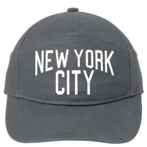 New York City Simple Logo 7-Panel Snapback Hat