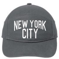 New York City Simple Logo 7-Panel Snapback Hat