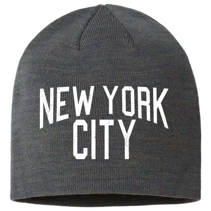 New York City Simple Logo Sustainable Beanie