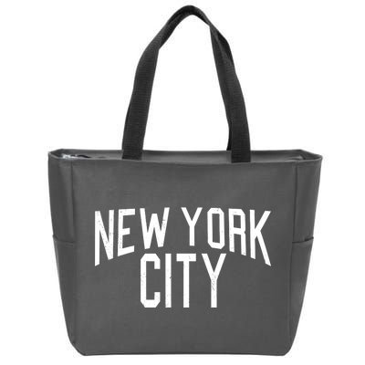 New York City Simple Logo Zip Tote Bag