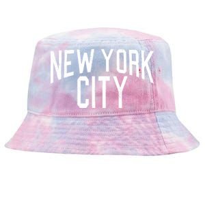 New York City Simple Logo Tie-Dyed Bucket Hat