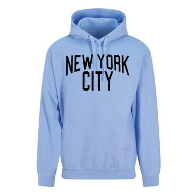 New York City Simple Logo Unisex Surf Hoodie