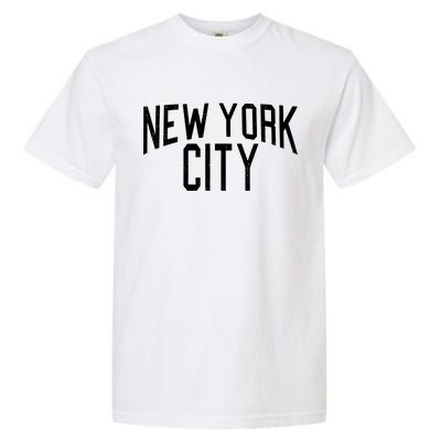 New York City Simple Logo Garment-Dyed Heavyweight T-Shirt