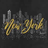 New York City Skyline  Buildings Beanie