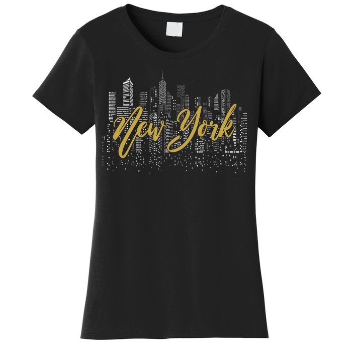 New York City Skyline  Buildings Women's T-Shirt