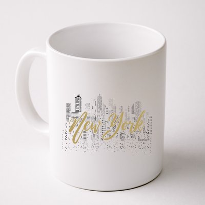 New York City Skyline  Buildings Coffee Mug