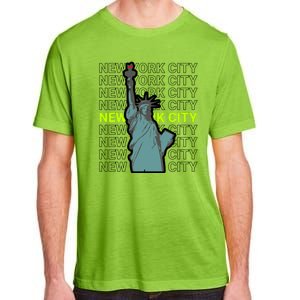 New York City Statue of Liberty Adult ChromaSoft Performance T-Shirt