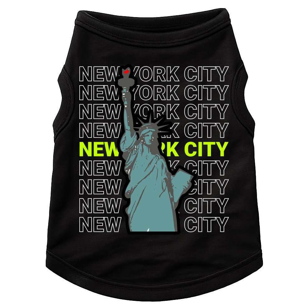 New York City Statue of Liberty Doggie Tank