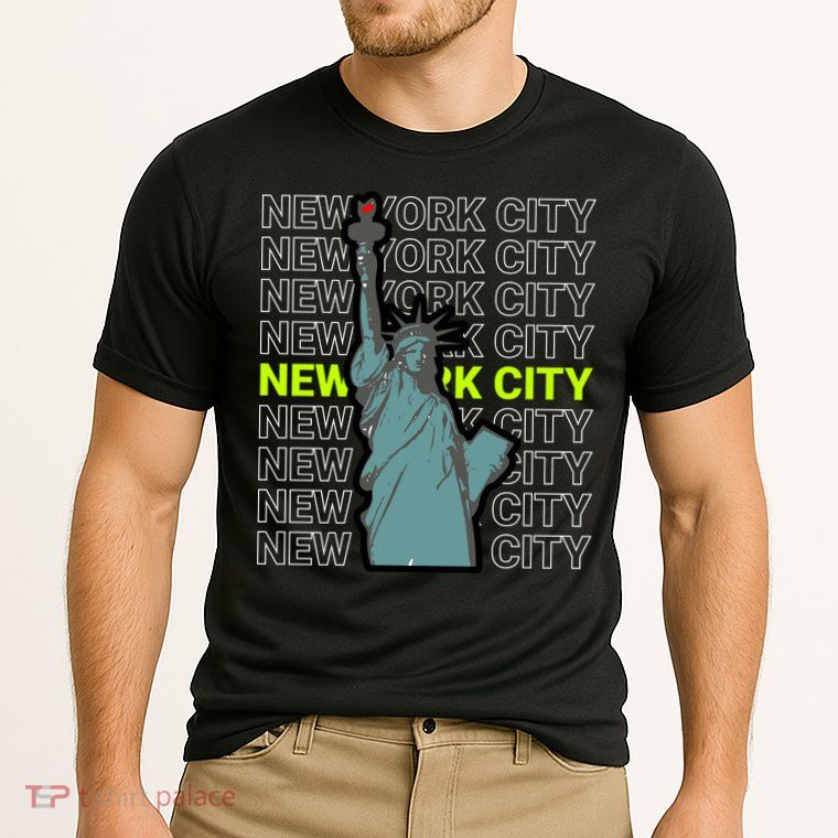 New York City Statue of Liberty Performance Shirt