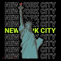 New York City Statue of Liberty Performance Shirt