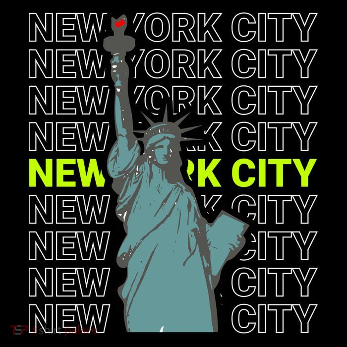 New York City Statue of Liberty Performance Shirt