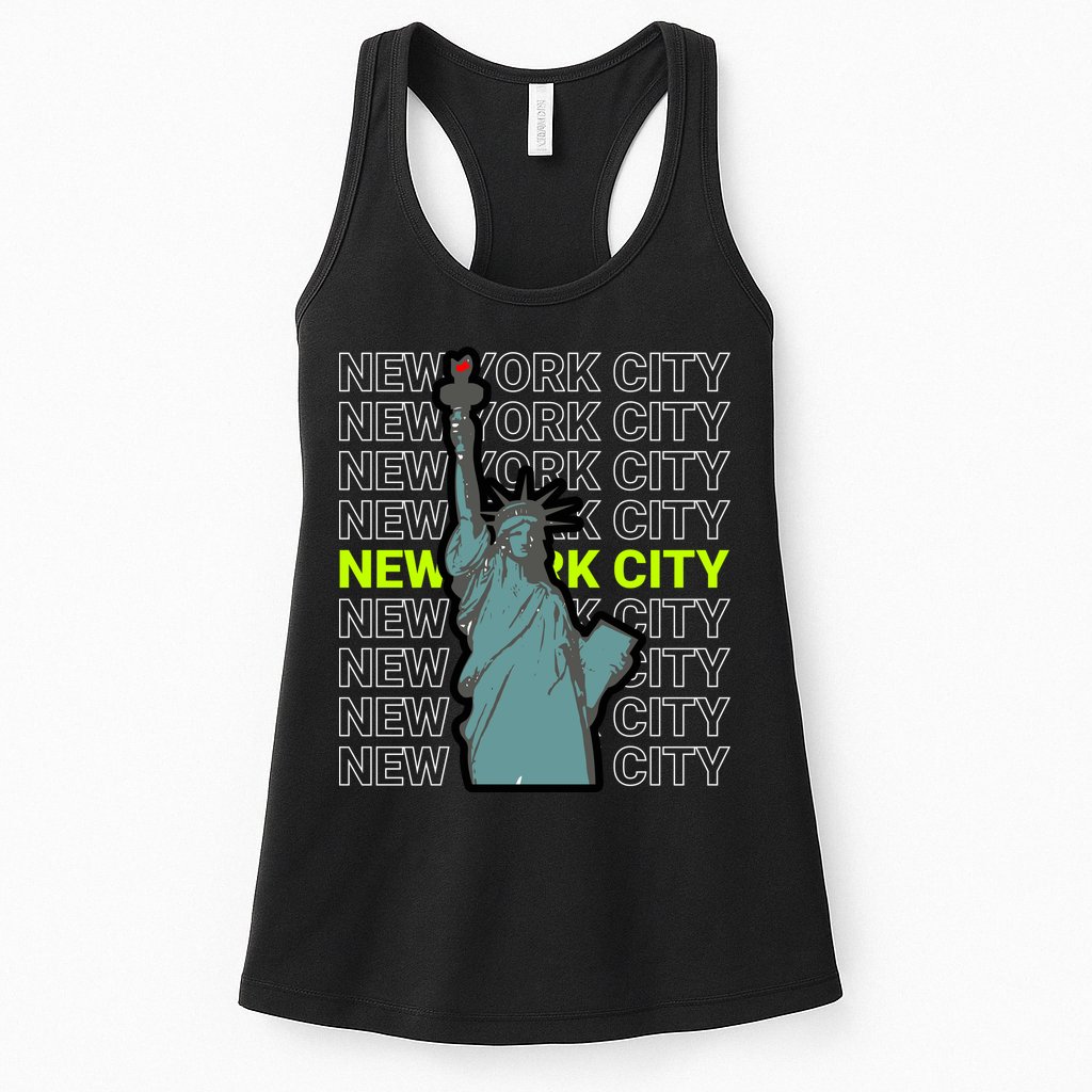 New York City Statue of Liberty Womens Tank Top