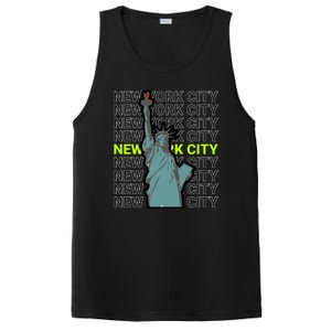 New York City Statue of Liberty PosiCharge Competitor Tank