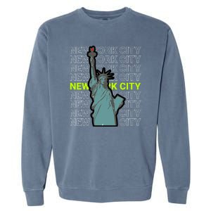 New York City Statue of Liberty Garment-Dyed Sweatshirt