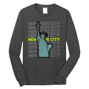 New York City Statue of Liberty Long Sleeve Shirt