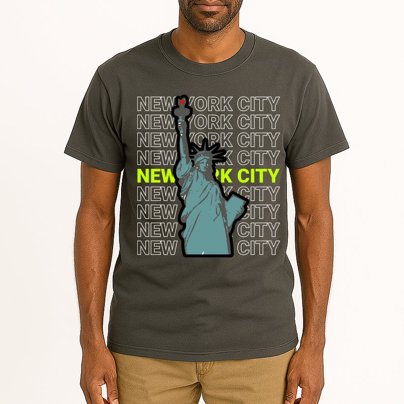 New York City Statue of Liberty Tall T-Shirt