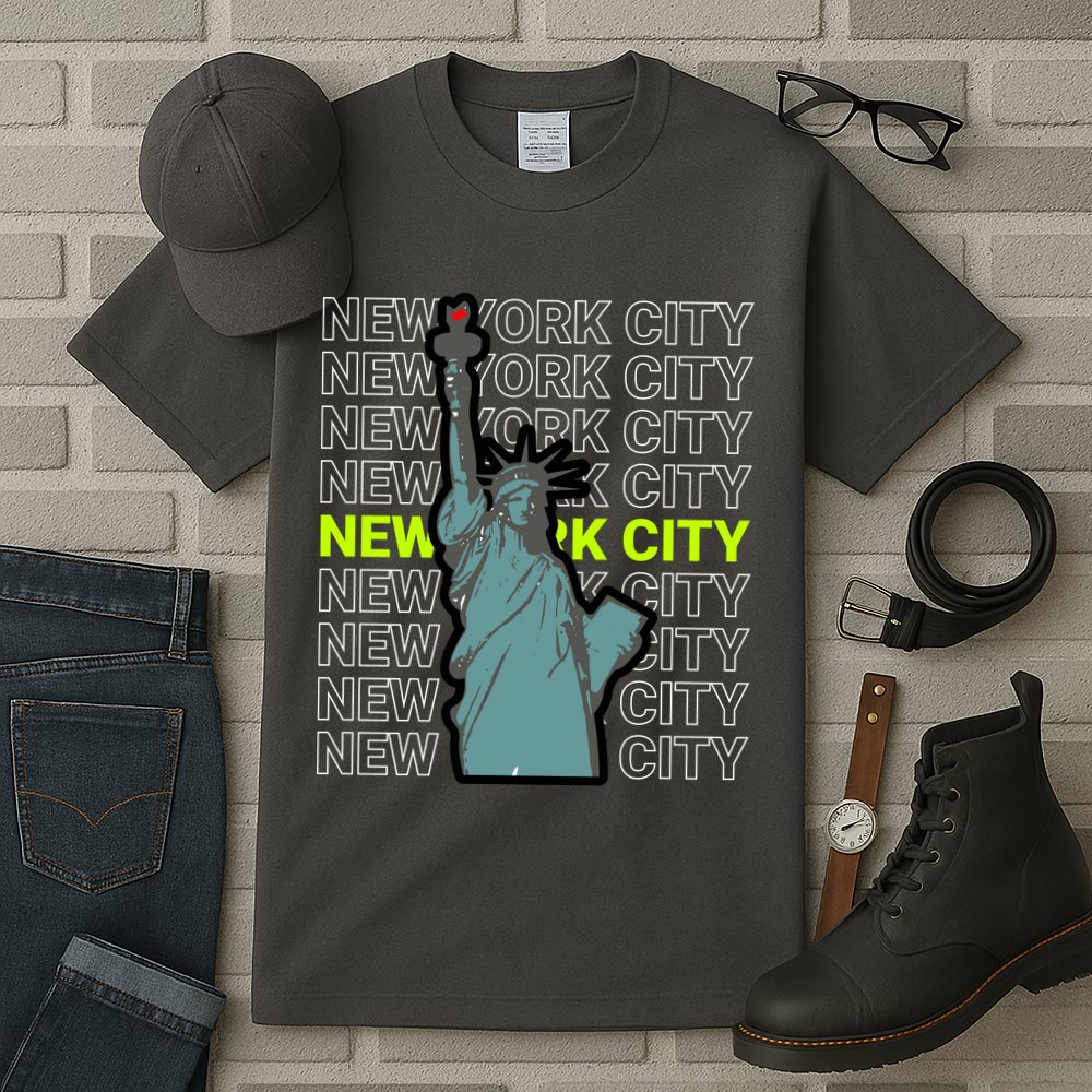 New York City Statue of Liberty Tall T-Shirt