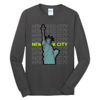 New York City Statue of Liberty Tall Long Sleeve T-Shirt