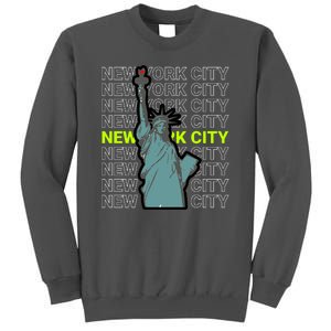 New York City Statue of Liberty Tall Sweatshirt