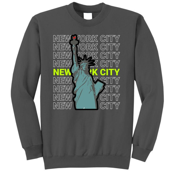 New York City Statue of Liberty Tall Sweatshirt