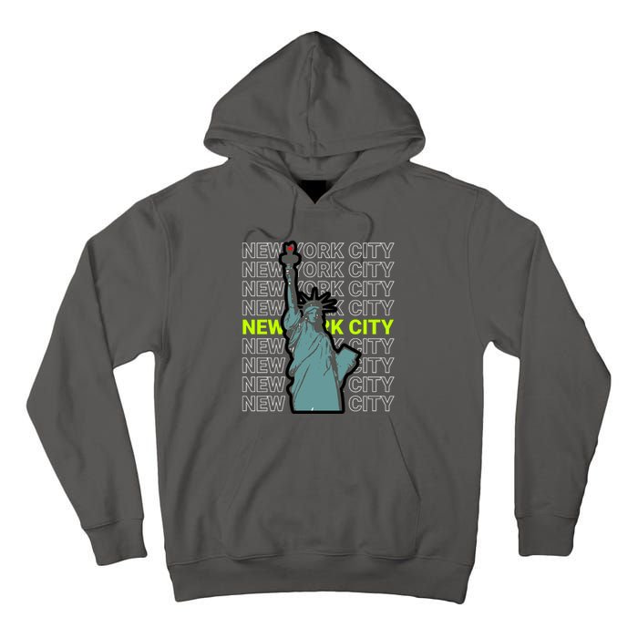 New York City Statue of Liberty Tall Hoodie