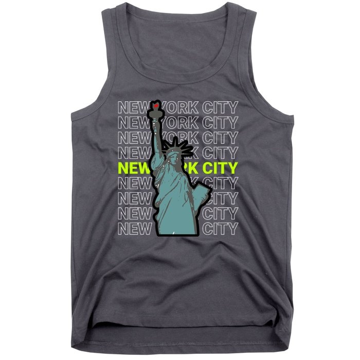 New York City Statue of Liberty Tank Top