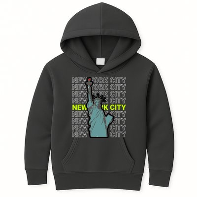 New York City Statue of Liberty Kids Hoodie