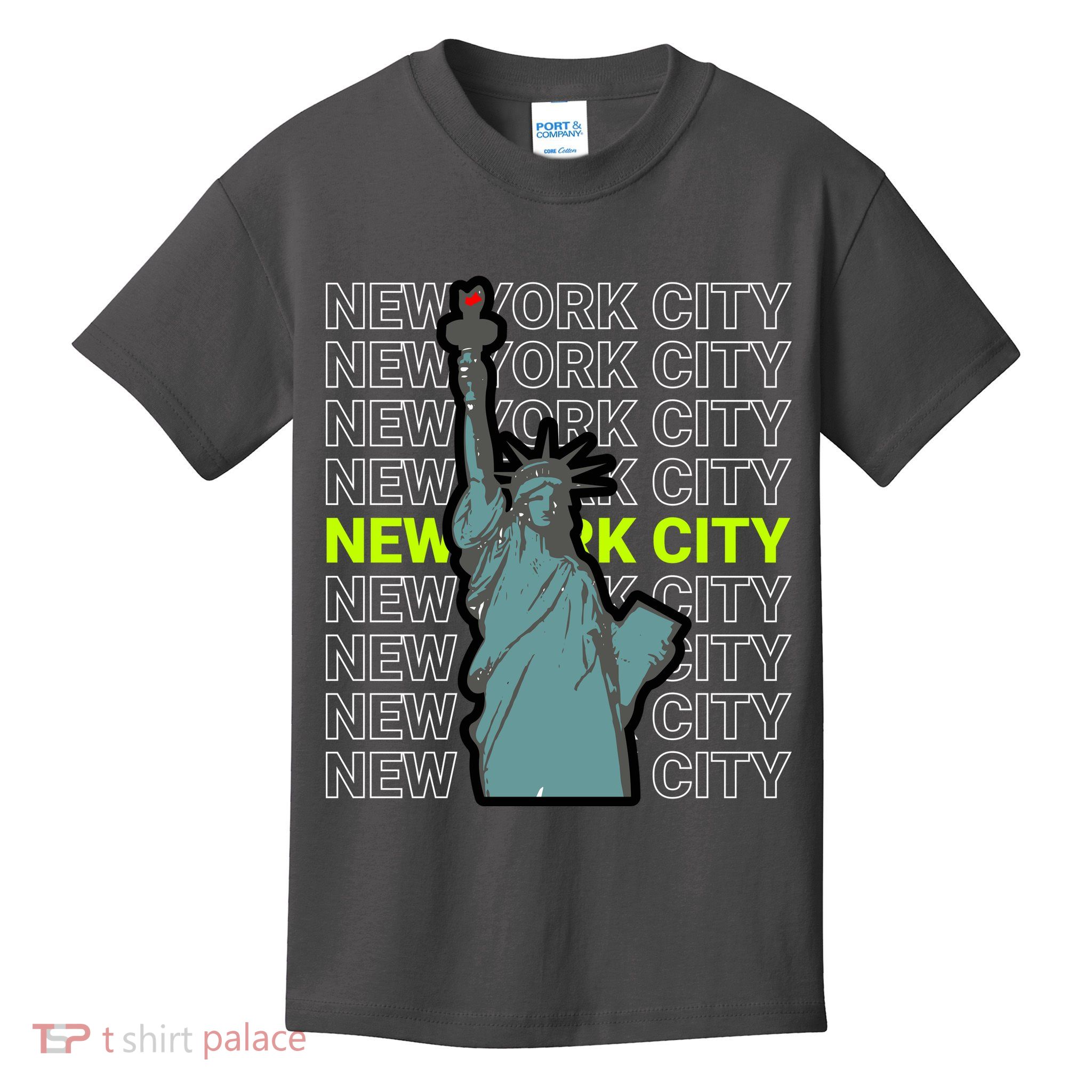 New York City Statue of Liberty Kids T-Shirt