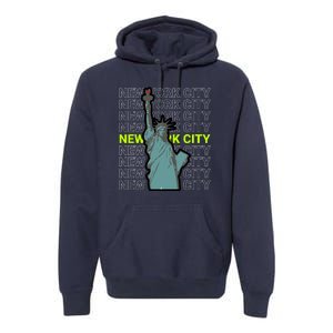 New York City Statue of Liberty Premium Hoodie