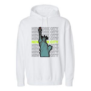 New York City Statue of Liberty Garment-Dyed Fleece Hoodie