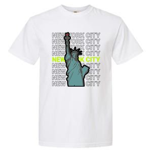 New York City Statue of Liberty Garment-Dyed Heavyweight T-Shirt