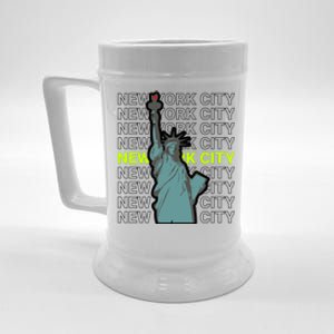 New York City Statue of Liberty Beer Stein