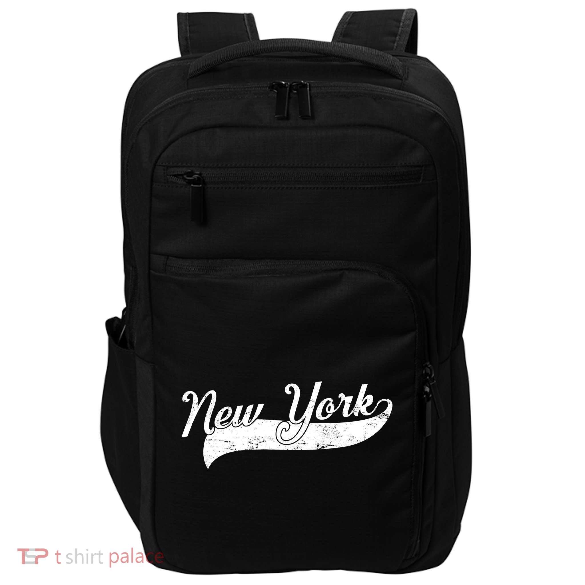 New York Classic Logo Impact Tech Backpack