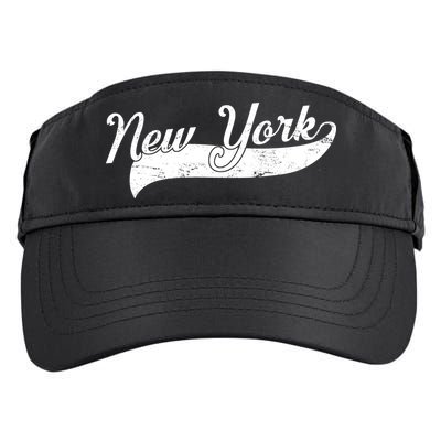 New York Classic Logo Adult Drive Performance Visor