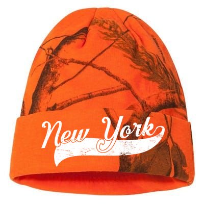 New York Classic Logo Kati Licensed 12" Camo Beanie