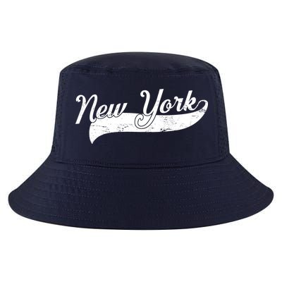 New York Classic Logo Cool Comfort Performance Bucket Hat