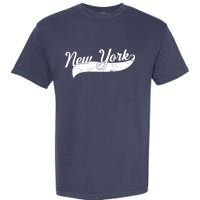 New York Classic Logo Garment-Dyed Heavyweight T-Shirt