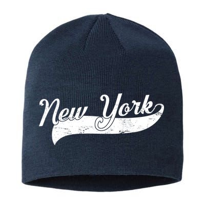 New York Classic Logo Sustainable Beanie