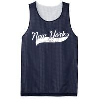 New York Classic Logo Mesh Reversible Basketball Jersey Tank