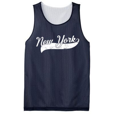 New York Classic Logo Mesh Reversible Basketball Jersey Tank