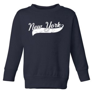 New York Classic Logo Toddler Sweatshirt