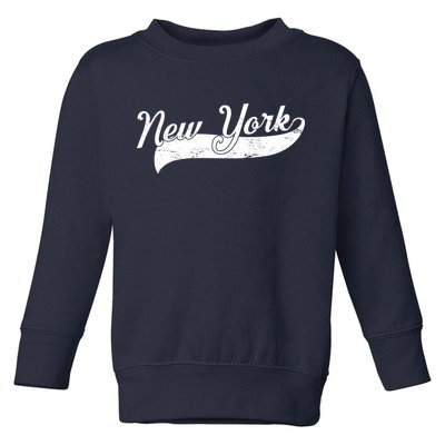 New York Classic Logo Toddler Sweatshirt