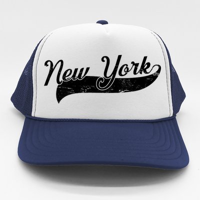 New York Classic Logo Trucker Hat