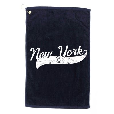 New York Classic Logo Platinum Collection Golf Towel