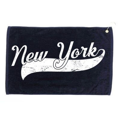 New York Classic Logo Grommeted Golf Towel