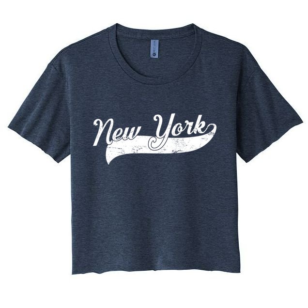 New York Classic Logo Crop Top