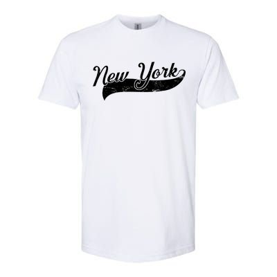 New York Classic Logo Softstyle® CVC T-Shirt