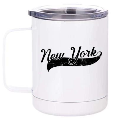 New York Classic Logo 12 oz Stainless Steel Tumbler Cup